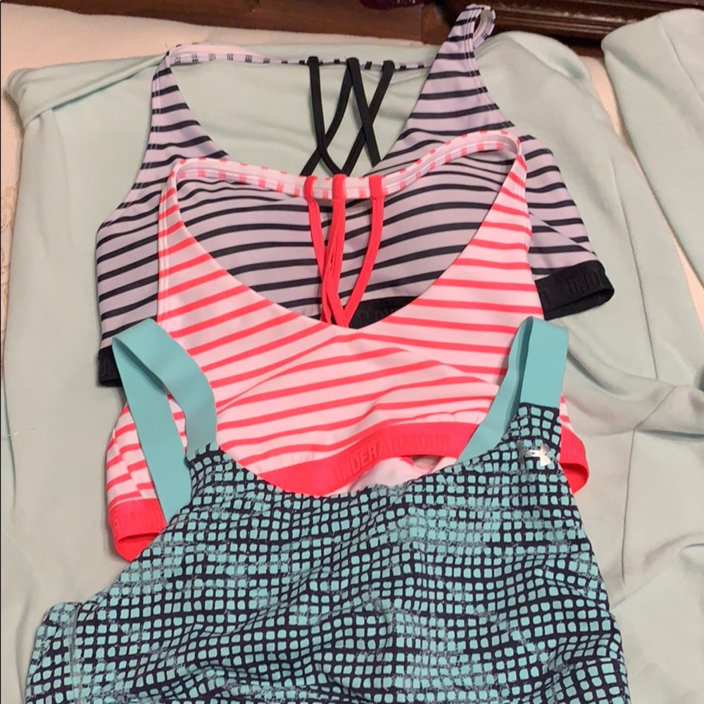 Under armor sports bras